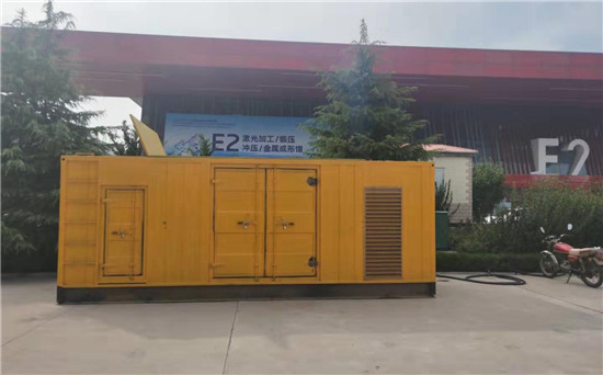 迭部1200KW发电机出租