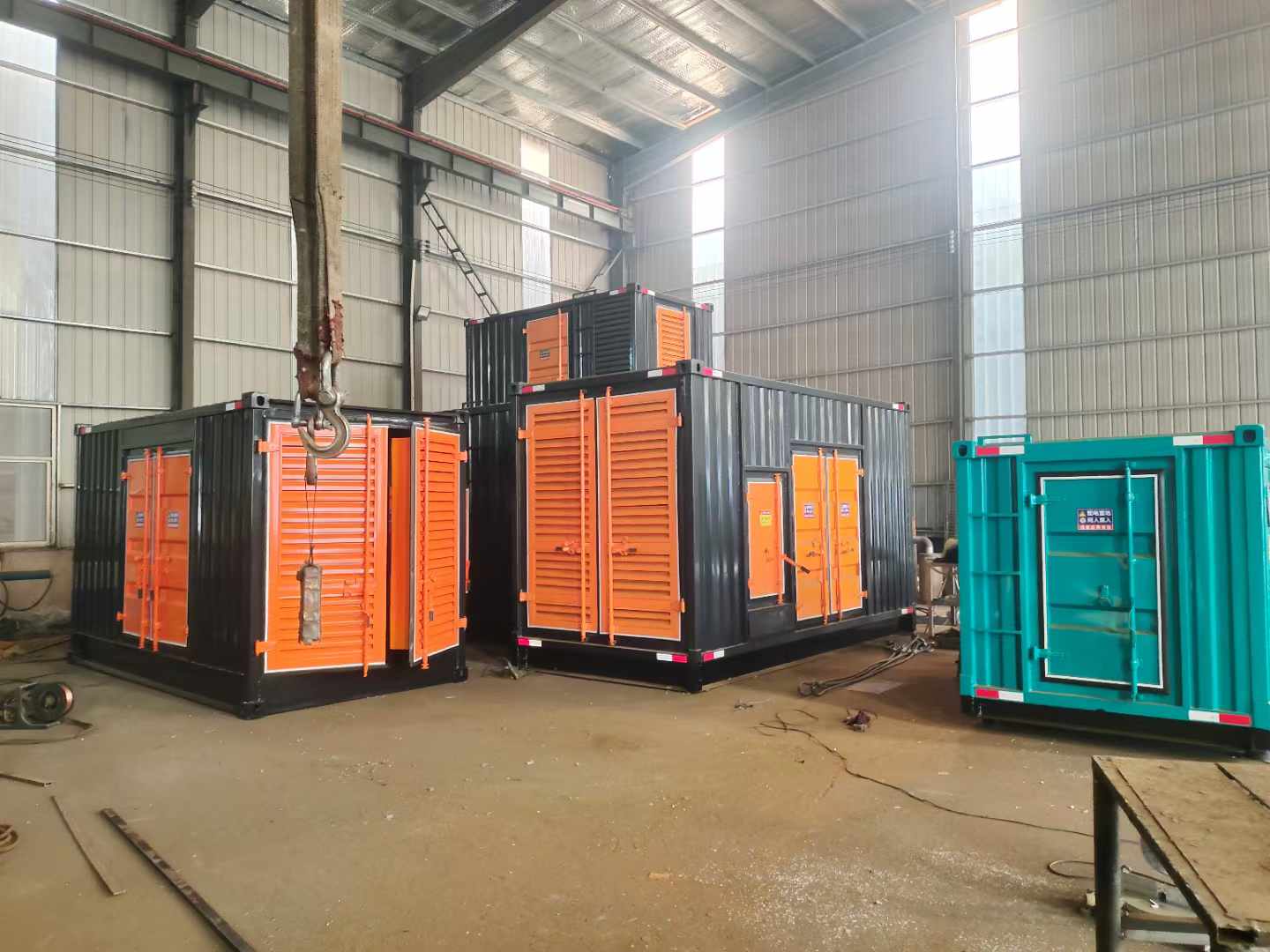迭部500kw柴油发电机组可以带动多少功率设备？